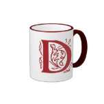 Lettre de fantaisie D Tasse À Café