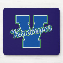 Lettre de Vancouver Tapis De Souris