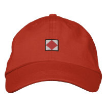 Lettre F casquettes brodées