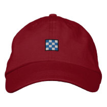 Lettre N casquettes brodées