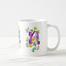 Lettre N Tasse