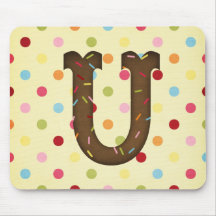 Lettre U Tapis De Souris