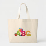 LETTRES D'ABC SAC EN TOILE