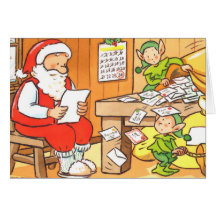 Lettres pour Père Noël Cartes