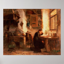 L'étudiant de la chimie et de la pharmacie poster