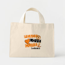 Leucémie de traitement d'amour de paix sacs