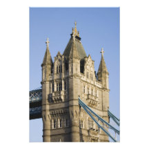 L'Europe ANGLETERRE, Londres : Pont de tour/tard Photo
