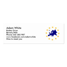 L'Europe Carte De Visite