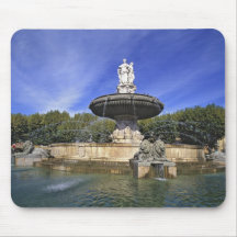 L'Europe, France, Aix-en-Provence. Fontaine De Tapis De Souris