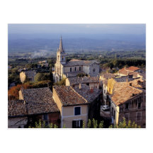 L'Europe, France, Bonnieux. Chutes de lumière de c Carte Postale