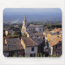 L'Europe, France, Bonnieux. Chutes de lumière de c Tapis De Souris