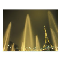 L'Europe, France, Paris, Tour Eiffel, égalisant Carte Postale