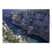 L'Europe, France, Provence, Calanques. Chaux Carte