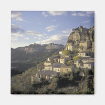 L'Europe, France, Provence, La Roque Alric, Magnets Pour Réfrigérateur