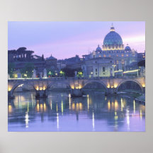 L'Europe, Italie, Rome, Vatican. St Peter et Affiches