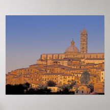 L'Europe, Italie, Toscane, Sienne. 13ème siècle 3 Posters