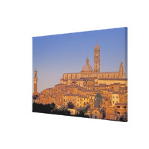 L'Europe, Italie, Toscane, Sienne. 13ème siècle 3 Toile Tendue