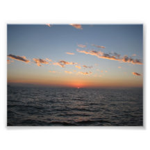 Lever de soleil au-dessus de la Manche de Catalina Tirages Photo