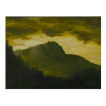 lever de soleil de 0075-Sainte Victoire cartes postales