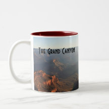 Lever de soleil de canyon grand mug