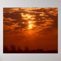 Lever de soleil de Neelyville Missouri Posters