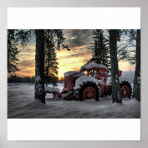 lever de soleil de treuil posters
