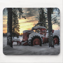lever de soleil de treuil tapis de souris