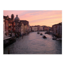 Lever de soleil de Venise Carte Postale