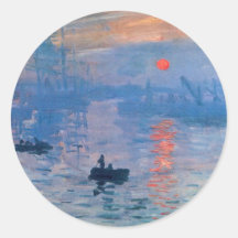 Lever de soleil d'impression adhésif