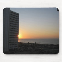 lever de soleil en Israël Tapis De Souris