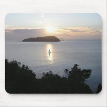 Lever de soleil Mousepads Tapis De Souris