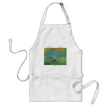 Lever de soleil par Claude Monet Tabliers