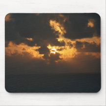 Lever de soleil tapis de souris