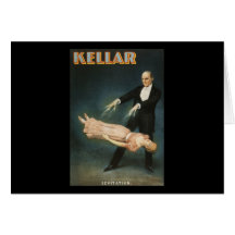 Lévitation 2 de Kellar Cartes De Vœux