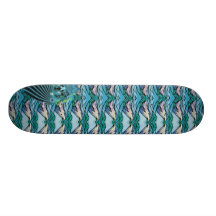 lèvres de vol cyan plateau de skate