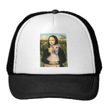 Lévrier 2 - Mona Lisa Casquettes De Camionneur
