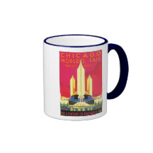 L'Exposition universelle de Chicago, 1933 Tasse À Café