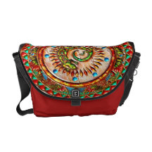 Lézard et le Sun - sac messenger Besace