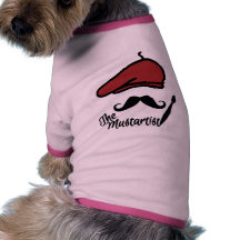 L'habillement d'animal familier de Mustartist Tee-shirt Pour Toutou