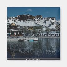 Lhasa, Thibet, Chine Magnets Pour Réfrigérateur