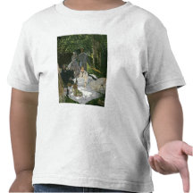 l'Herbe de sur de Dejeuner, Chailly, 1865 T-shirts