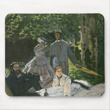l'Herbe de sur de Dejeuner, Chailly, 1865 Tapis De Souris