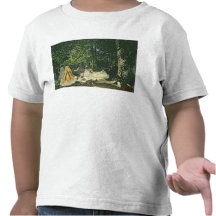 l'Herbe de sur de Le Dejeuner, 1865-1866 T-shirt