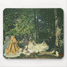 l'Herbe de sur de Le Dejeuner, 1865-1866 Tapis De Souris
