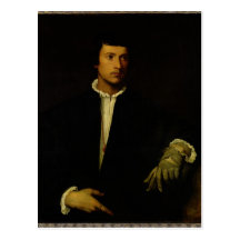 L'homme avec un gant, c.1520 cartes postales