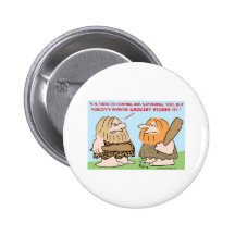 l'homme des cavernes a inventé des épiceries badge