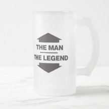 L'homme la légende - noir mug