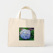 L'hortensia bleu sacs fourre-tout