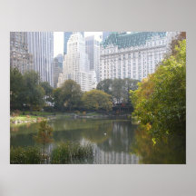 L'hôtel au Central Park Posters