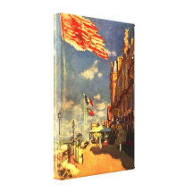 L'hôtel du Roches Noires par Claude Monet Toiles Tendues